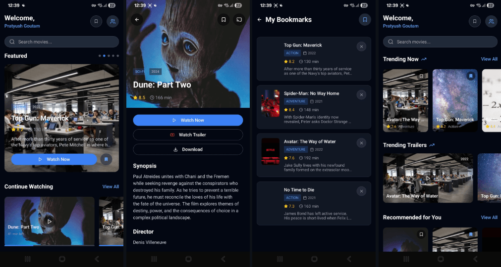 Xylo - React Native Movie App made with Expo