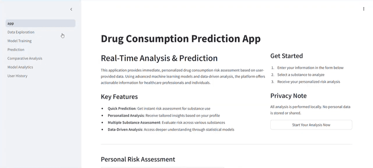 NeuroRisk - Drug Risk Prediction Platform